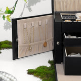 Darrahopens Home & Garden > Storage SONGMICS Large Lockable Jewellery Box with 2 Drawers Mirror