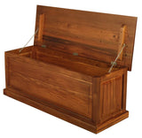 Darrahopens Home & Garden > Storage Tasmania Blanket Box - Medium (Light Pecan)
