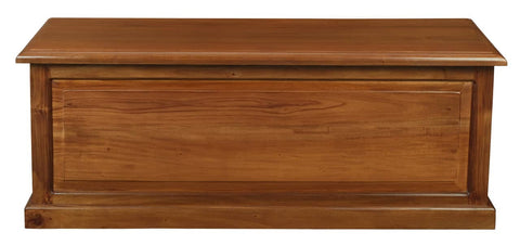 Darrahopens Home & Garden > Storage Tasmania Blanket Box - Medium (Light Pecan)