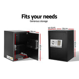 darrahopens Home & Garden > Storage UL-TECH Electronic Safe Digital Security Box 50cm