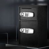 darrahopens Home & Garden > Storage UL-TECH Electronic Safe Digital Security Box Double Door LCD Display