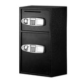 darrahopens Home & Garden > Storage UL-TECH Electronic Safe Digital Security Box Double Door LCD Display