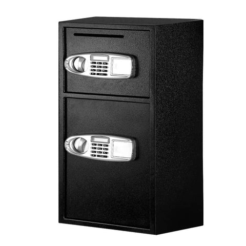 darrahopens Home & Garden > Storage UL-TECH Electronic Safe Digital Security Box Double Door LCD Display