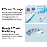 darrahopens Home & Garden > Storage Vacuum Bags Clothes Sealed Clothing Bag Travel Compact Storage Space Saver x12