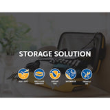 darrahopens Home & Garden > Storage Vacuum Bags Clothes Sealed Clothing Bag Travel Compact Storage Space Saver x12