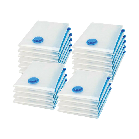 darrahopens Home & Garden > Storage Vacuum Bags Clothes Sealed Clothing Bag Travel Compact Storage Space Saver x20