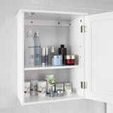 darrahopens Home & Garden > Storage White Wall Cabinet with Door 40x52cm