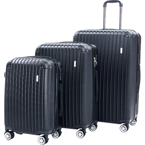 darrahopens Home & Garden > Travel Delegate Suitcases Luggage Set 20" 24" 28"Carry On Trolley TSA Travel Bag
