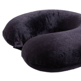 Darrahopens Home & Garden > Travel Milano Decor Memory Foam Travel Neck Pillow With Clip Cushion Support Soft Black