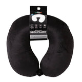 Darrahopens Home & Garden > Travel Milano Decor Memory Foam Travel Neck Pillow With Clip Cushion Support Soft Black