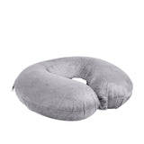 Darrahopens Home & Garden > Travel Milano Decor Memory Foam Travel Neck Pillow With Clip Cushion Support Soft Grey