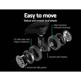 Darrahopens Home & Garden > Travel Wanderlite 3pc Luggage 20'' 24'' 28'' Trolley Suitcase Sets Travel TSA Hard Case Lightweight Black