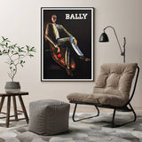 darrahopens Home & Garden > Wall Art 50cmx70cm Bally Man & Woman 2 Sets Black Frame Canvas Wall Art