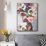 darrahopens Home & Garden > Wall Art 50cmx70cm Foolish in Love II Gold Frame Canvas Wall Art