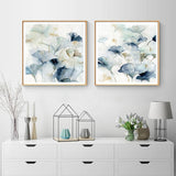darrahopens Home & Garden > Wall Art 60cmx60cm Gingko Leaves By Carol Robinson 2 Sets Gold Frame Canvas Wall Art
