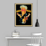 Darrahopens Home & Garden > Wall Art 60cmx90cm Birra Itala Pilsen Black Frame Canvas Wall Art