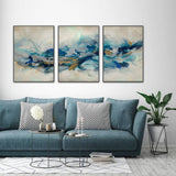 Darrahopens Home & Garden > Wall Art 60cmx90cm The Universal 3 Sets Black Frame Canvas Wall Art