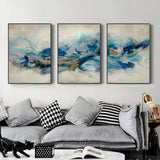 Darrahopens Home & Garden > Wall Art 60cmx90cm The Universal 3 Sets Black Frame Canvas Wall Art
