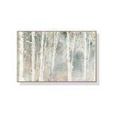 darrahopens Home & Garden > Wall Art 70cmx100cm Forest hang painting style Gold Frame Canvas Wall Art