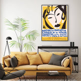 darrahopens Home & Garden > Wall Art 70cmx100cm Henri Matisse Black Frame Canvas Wall Art
