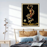 Darrahopens Home & Garden > Wall Art 70cmx100cm Isolabella Black Frame Canvas Wall Art