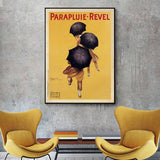 Darrahopens Home & Garden > Wall Art 70cmx100cm Parapluie Revel Black Frame Canvas Wall Art