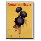 Darrahopens Home & Garden > Wall Art 70cmx100cm Parapluie Revel Black Frame Canvas Wall Art