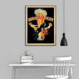 Darrahopens Home & Garden > Wall Art 80cmx120cm Birra Itala Pilsen Black Frame Canvas Wall Art