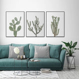 Darrahopens Home & Garden > Wall Art 80cmx120cm Desert 3 Sets Black Frame Canvas Wall Art