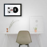 Darrahopens Home & Garden > Wall Art Guns & Roses - Greatest Hits - CD Framed Album Art