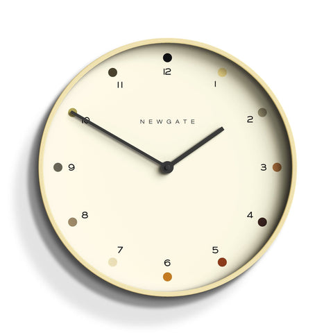 Darrahopens Home & Garden > Wall Art Newgate Mr Clarke Clock Pale Wood Dot Dial