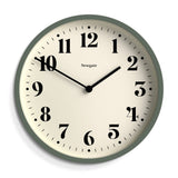 Darrahopens Home & Garden > Wall Art Newgate Number Four Wall Clock Matte Asparagus Green
