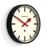 Darrahopens Home & Garden > Wall Art Newgate Universal Wall Clock Railway Dial Black