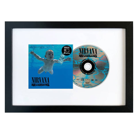 Darrahopens Home & Garden > Wall Art Nirvana - Nevermind 20th Anniversary - CD Framed Album Art