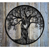 Darrahopens Home & Garden > Wall Art Tree Life Wall Decoration Metal Tree Wall Sculpture