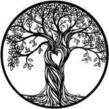 Darrahopens Home & Garden > Wall Art Tree Life Wall Decoration Metal Tree Wall Sculpture
