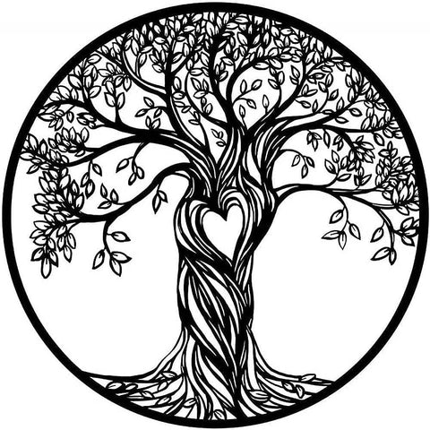 Darrahopens Home & Garden > Wall Art Tree Life Wall Decoration Metal Tree Wall Sculpture