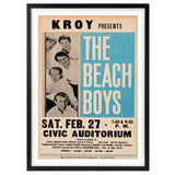 Darrahopens Home & Garden > Wall Art Wall Art's Beach Boys 1965 Large 105cm x 81cm Framed A1 Art Print
