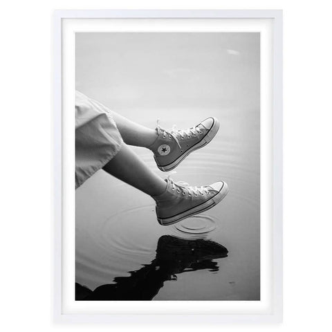 Darrahopens Home & Garden > Wall Art Wall Art's Converse Lake Large 105cm x 81cm Framed A1 Art Print
