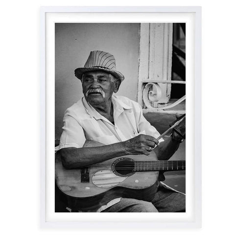 Darrahopens Home & Garden > Wall Art Wall Art's Music Man Large 105cm x 81cm Framed A1 Art Print