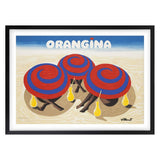 Darrahopens Home & Garden > Wall Art Wall Art's Orangina Large 105cm x 81cm Framed A1 Art Print
