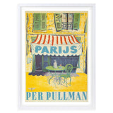 Darrahopens Home & Garden > Wall Art Wall Art's Parijs Per Pullman Large 105cm x 81cm Framed A1 Art Print