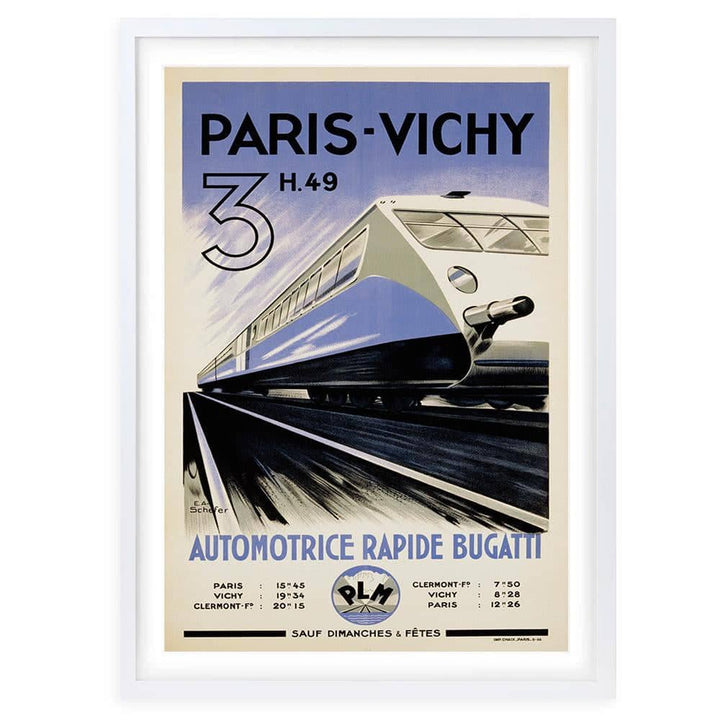 Darrahopens Home & Garden > Wall Art Wall Art's Paris Vichy Large 105cm x 81cm Framed A1 Art Print
