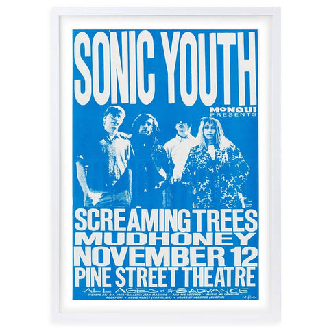 Darrahopens Home & Garden > Wall Art Wall Art's Sonic Youth - Mudhoneys - 1988 Large 105cm x 81cm Framed A1 Art Print