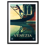 Darrahopens Home & Garden > Wall Art Wall Art's Venezia Large 105cm x 81cm Framed A1 Art Print