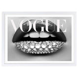 Darrahopens Home & Garden > Wall Art Wall Art's Vogue Lips Framed A1 Art Print