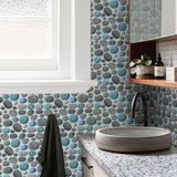 darrahopens Home & Garden > Wallpaper Waterproof Tiles Stone Wallpaper Stickers Bathroom Kitchen Stormy Stone