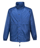 Darrahopens Men's Fashion > Coats & Jackets HUSKI STRATUS RAIN JACKET Waterproof Workwear Concealed Hood Windproof Packable - Cobalt - S