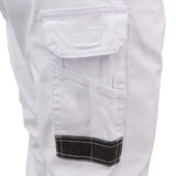 Darrahopens Men's Fashion > Pants & Chinos Men's Cargo Cotton Drill Work Pants UPF 50+ 13 Pockets Tradies Workwear Trousers, Navy, 32
