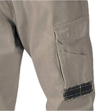 Darrahopens Men's Fashion > Pants & Chinos Men's Cotton Drill Cargo Work Pants UPF 50+ 13 Pockets Tradies Workwear Trousers, Khaki, 38